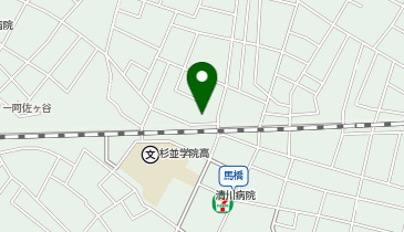 オリックスカーシェア 高円寺北4丁目Cの地図画像