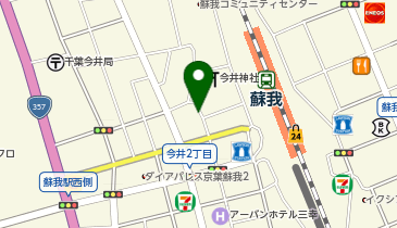 オリックスカーシェア NPC蘇我駅前の地図画像