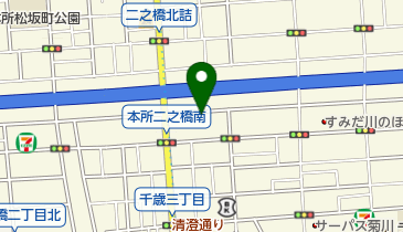 オリックスカーシェア 森下駅北の地図画像