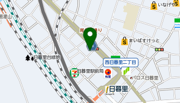オリックスカーシェア 西日暮里2丁目Aの地図画像