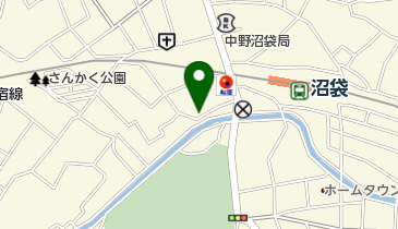 オリックスカーシェア NPC沼袋の地図画像