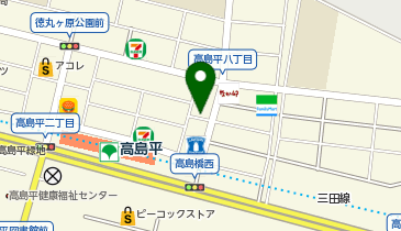 オリックスカーシェア 高島平駅前Bの地図画像