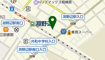 オリックスカーシェア 淵野辺駅北口の地図画像