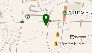 オリックスカーシェア 流山セントラルパーク駅前の地図画像