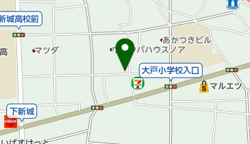 オリックスカーシェア 武蔵中原駅西の地図画像