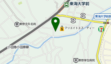 オリックスカーシェア 東海大学前駅南口Aの地図画像