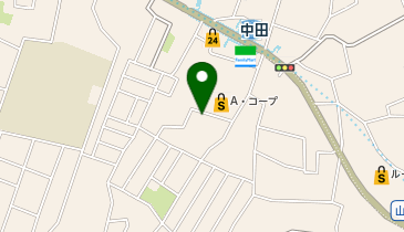 オリックスカーシェア 中田駅南の地図画像