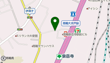 オリックスカーシェア 泉岳寺駅前Bの地図画像