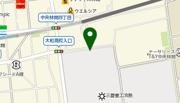 オリックスカーシェア 中央林間7丁目(ドレッセ中央林間)の地図画像