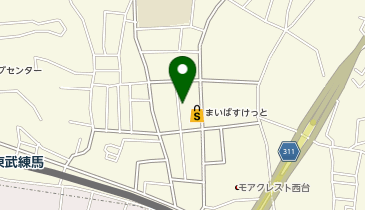 オリックスカーシェア 徳丸1丁目Bの地図画像