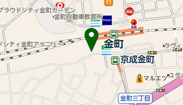 オリックスカーシェア 金町駅南口の地図画像