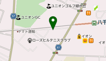 オリックスカーシェア 八千代緑が丘駅西の地図画像