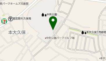 オリックスカーシェア プラッツ習志野の地図画像