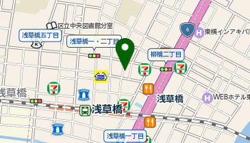 オリックスカーシェア 浅草橋駅前Bの地図画像