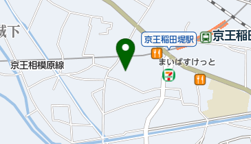 オリックスカーシェア 京王稲田堤駅西の地図画像