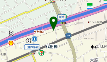 オリックスカーシェア 代田橋駅北口の地図画像