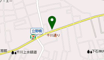 オリックスカーシェア 上石神井駅南口の地図画像