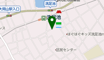 オリックスカーシェア 大田区上池台2丁目の地図画像