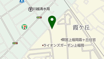 オリックスカーシェア 上福岡駅西口Bの地図画像