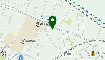 オリックスカーシェア 北区中里3丁目の地図画像