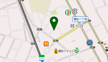 オリックスカーシェア 越谷駅東口の地図画像