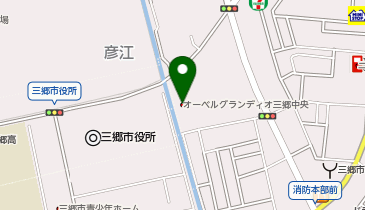 オリックスカーシェア オーベルグランディオ三郷中央【入居者様限定ステーション】の地図画像