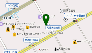 オリックスカーシェア つくばセンタービルの地図画像