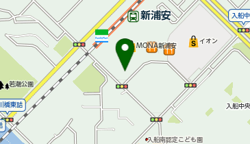 オリックスカーシェア 新浦安駅南口の地図画像