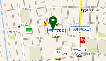 オリックスカーシェア 江東区石島の地図画像