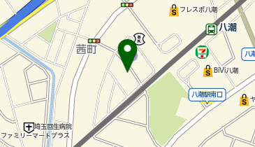 オリックスカーシェア 八潮駅北出口Bの地図画像