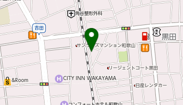 オリックスカーシェア 和歌山駅東口の地図画像