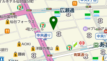 オリックスカーシェア ホテルプレミアムグリーンヒルズの地図画像