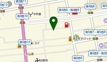 オリックスカーシェア 南4条西9丁目(3)【れ 8123】の地図画像