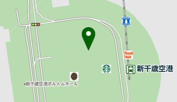 オリックスカーシェア 新千歳空港A駐立体【れ9762】の地図画像