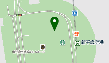 オリックスカーシェア 新千歳空港A駐立体【れ9759】の地図画像