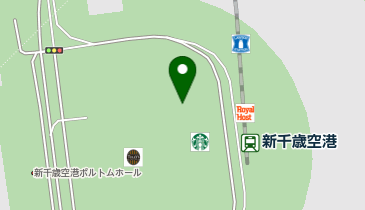 オリックスカーシェア 新千歳空港A駐立体【れ9765】の地図画像