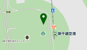 オリックスカーシェア 新千歳空港A駐立体【れ9767】の地図画像