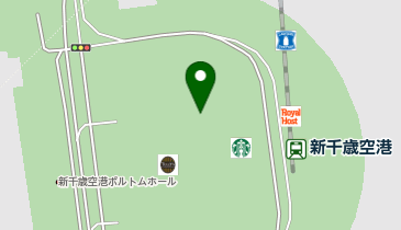 オリックスカーシェア 新千歳空港A駐立体【れ9771】の地図画像