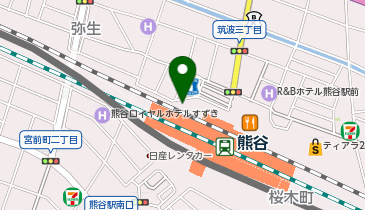 オリックスカーシェア 駅レンS熊谷駅北口の地図画像