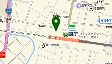 オリックスカーシェア 駅レンS銚子駅前の地図画像