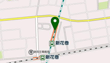 オリックスカーシェア 駅レンS新花巻駅西口の地図画像