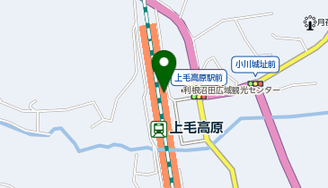 オリックスカーシェア 駅レンS上毛高原駅東口の地図画像