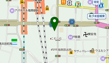 オリックスカーシェア 駅レンS福島駅東口の地図画像