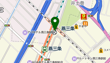 オリックスカーシェア 駅レンS燕三条駅前の地図画像