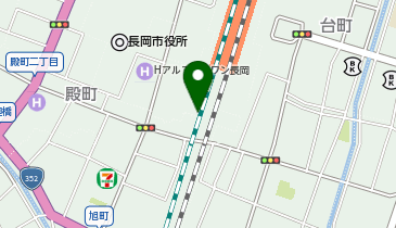 オリックスカーシェア 駅レンS長岡駅南の地図画像