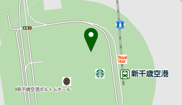 オリックスカーシェア 駅レンS新千歳空港駐車場の地図画像