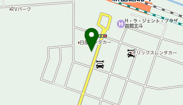 オリックスカーシェア 駅レンS新函館北斗駅南口の地図画像