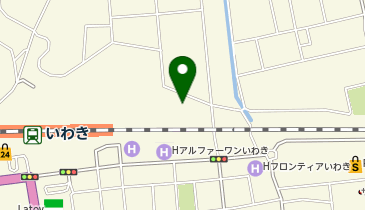 オリックスカーシェア 駅レンSいわき駅北口の地図画像