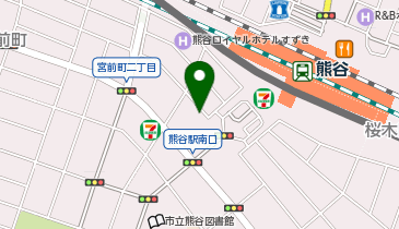 オリックスカーシェア 熊谷駅前Bの地図画像