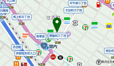 オリックスカーシェア 中区住吉町Cの地図画像